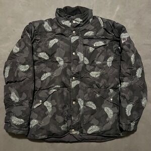 VTG Penfield DPM Down Stroke Feather Print Puffer Jacket Mens XL Outdoors Winter